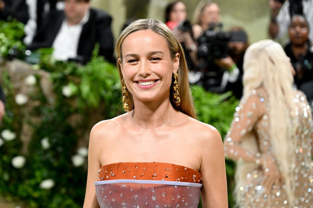 BRIE LARSON AT MET GALA 2024 IN NEW YORK CITY14